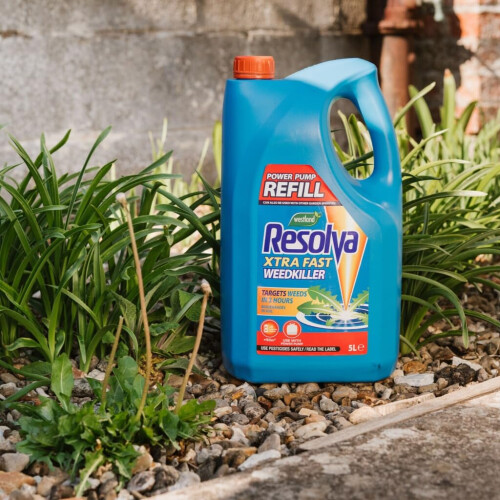 Westland Resolva Xtra Fast Weedkiller 5L Power Pump Refill Ready to Use 2