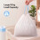 Skylos Cat Litter Bags Auto Scoop Bin Liners Heavy Duty Drawstring 40 Pack Blue 6
