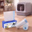 Skylos Cat Litter Bags Auto Scoop Bin Liners Heavy Duty Drawstring 40 Pack Blue 8