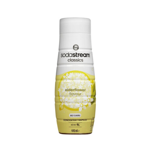 SodaStream Syrup SodaStream Classics Elderflower Zero (for SodaStream sparkling water makers), 440 ml