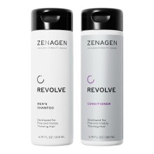Zenagen Revolve Men's Thickening Shampoo & Conditioner for Fine Hair 6.75 Oz Set