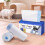 Skylos Cat Litter Bags Auto Scoop Bin Liners Heavy Duty Drawstring 40 Pack Blue 1