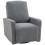 Homcom Sillón Reclinable Gris 76 x 94 x 100 cm 1