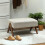 Homcom Reposapié Beige 69 x 47 x 36 cm 2