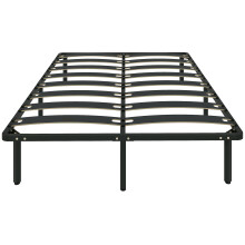 Estructura de Cama Negro 140 x 190 x 32 cm