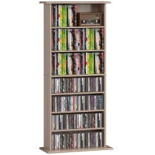 Estantería para CD Marrón 58 x 24 x 126.3 cm