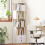 Homcom Librería Blanco 60 x 23.8 x 179.2 cm 4