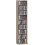 Homcom Estantería para CD Marrón 33 x 24 x 140 cm 1