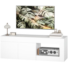 Mueble de TV Blanco 140 x 40 x 48 cm