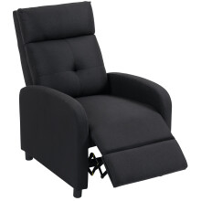 Sillón Relax Reclinable Negro 67 x 87 x 98 cm