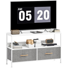 Mueble de TV Bicolor 98 x 29 x 56 cm