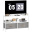 Homcom Mueble de TV Bicolor 98 x 29 x 56 cm 1