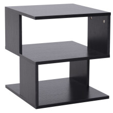 Mesa Auxiliar Negro 40 x 40 x 43 cm