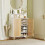 Homcom Zapatero Blanco 75 x 35 x 104 cm 6