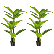 Plataneras Artificiale Verde 17 x 17 x 150 cm