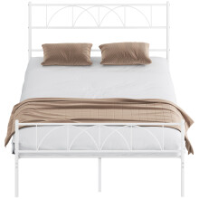 Estructura de Cama Blanco 141.5 x 198 x 98 cm