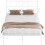 Homcom Estructura de Cama Blanco 141.5 x 198 x 98 cm 1