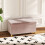Homcom Banco de Almacenaje Rosa 76 x 38 x 38 cm 6