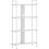 Homcom Estantería Blanco 100 x 35 x 160.5 cm 1