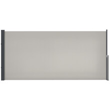 Toldo Lateral Retráctil Gris 300 x 3.5 x 140 cm