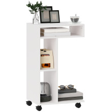 Mesa Auxiliar Blanco 40 x 30 x 69 cm