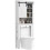Homcom Mueble sobre Inodoro Blanco 67 x 25 x 172 cm 1