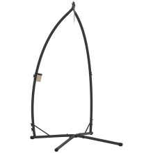 Soporte Silla Colgante Negro 105 x 105 x 215 cm