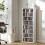 Homcom Estantería para CD Blanco 58 x 24 x 126.3 cm 5