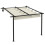 Outsunny Pérgola Beige 297 x 297 x 230 cm 1