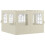 Outsunny Laterales para Carpa Beige 302 x 205 cm 1