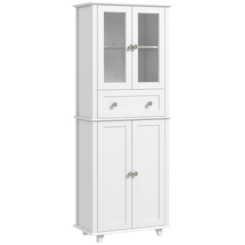 Homcom Alacena de Cocina Blanco 61 x 35 x 168.5 cm