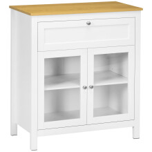 Aparador de Cocina Blanco 80 x 40 x 90 cm