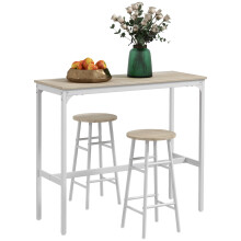 Conjunto de Bar Bicolor 105 x 40 x 90 cm