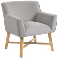 Butaca de Salón Gris 67 x 65 x 74 cm