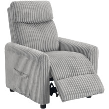 Sillón Relax Reclinable Gris 73 x 86 x 100 cm