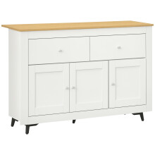 Aparador de Cocina Bicolor 117 x 35 x 80 cm