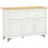 Homcom Aparador de Cocina Bicolor 117 x 35 x 80 cm 1