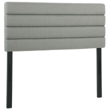 Cabecero de Cama Gris 140 x 10 x 126 cm