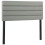 Homcom Cabecero de Cama Gris 140 x 10 x 126 cm 1