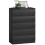 Homcom Cómoda Negro 77 x 40 x 111.5 cm 1