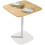 Homcom Mesa de Comedor Marrón 60 x 60 x 75 cm 1