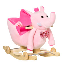 Caballito Balancín Infantil Rosa 60 x 35 x 45 cm