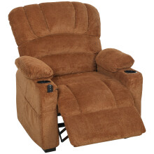 Sillón Reclinable Eléctrico Marrón 96 x 90 x 105 cm