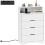 Homcom Cómoda Blanco 80 x 40 x 120 cm 1