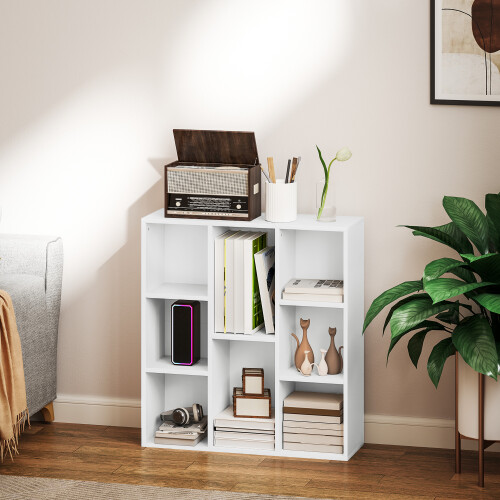 Homcom Librería Blanco 74.3 x 24 x 80 cm 1