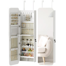 Armario Joyero Blanco 37 x 10 x 120 cm