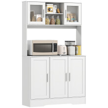 Alacena de Cocina Blanco 108 x 35 x 180 cm