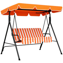 Columpio de Jardín Naranja 172 x 110 x 153 cm
