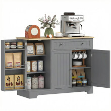 Aparador de Cocina Gris 105 x 40 x 83 cm