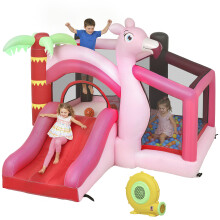 Castillo Hinchable Niño Rosa 255 x 230 x 196 cm